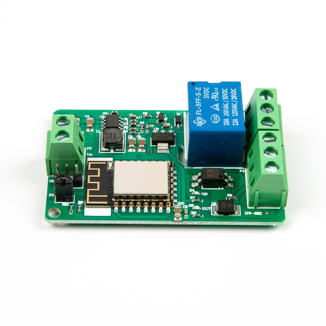 KUNOGSHUN Customized Manufacturer Electronic Component ESP8266 WIFI 10A 220V DC 7V-30V Relay Network Relay Module for Arduino