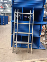 Abrazadera de Andamio de Acero Galvanizado XBS con Diseño Moderno, Alta Resistencia, Capacidad de Carga de 800 kg para Edificios de Oficinas