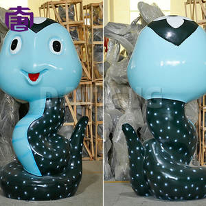 Lámpara con forma de serpiente 3D, impermeable IP65, con diseño de animal del zodiaco, luces decorativas para Navidad y festivales, para decoración de parques y jardines al aire libre. - Product Image 6