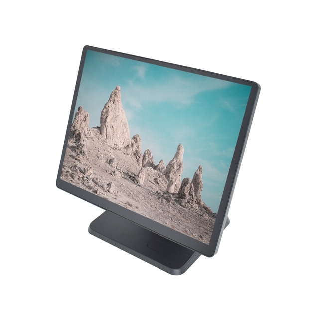New 15 Inch POS LCD TFT Capacitive Touchscreen Wall Mount Monitor with VGA and USB Interface for Self-service Kiosk