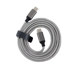 Venta caliente modelo de gama alta carga rápida <span class=keywords><strong>nylon</strong></span> trenzado tipo C a tipo C soporte PD <span class=keywords><strong>USB</strong></span> C <span class=keywords><strong>cable</strong></span> para teléfono celular todos los teléfonos - Product Image 1