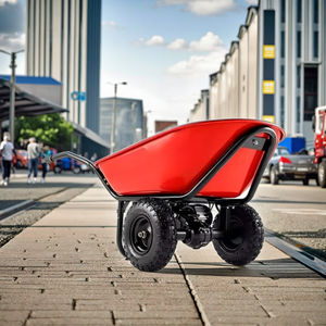 Ferme de construction Dumper électrique homme <span class=keywords><strong>meilleur</strong></span> assistant dans la plantation <span class=keywords><strong>brouette</strong></span> à roue électrique 260kg chariot robuste de jardin - Product Image 1