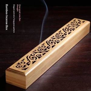 黒檀製白檀香炉、紫色の光付き、サイズと色をカスタマイズ可能、家庭用室内アロマセラピー用 - Product Image 4