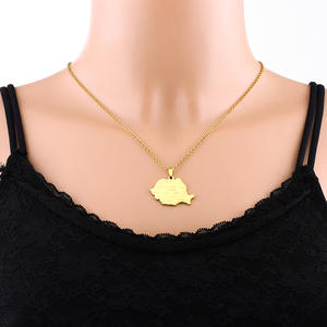 Colliers pendentifs avec <span class=keywords><strong>carte</strong></span> de la <span class=keywords><strong>Roumanie</strong></span> et noms des villes, couleur argentée/couleur dorée, bijoux roumains ethniques - Product Image 6