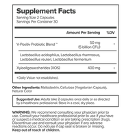 Produits de beauté pour femmes, probiotiques vaginaux pour l'équilibre du pH, prébiotiques, mélange de lactobacilles, capsules végétaliennes, favorisent la santé vaginale