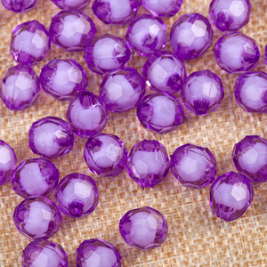 Acrylic Angle <b>Beads</b> 6mm Loose <b>Beads</b> For Jewelry Making Bulk Pack - Product Image 3