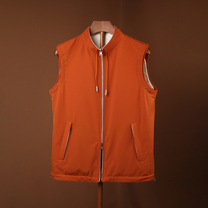 Gilet élégant décontracté d'automne avec <span class=keywords><strong>laine</strong></span> résistante au rétrécissement et fermeture à glissière YKK pour les voyages et les aventures <span class=keywords><strong>en</strong></span> plein air - Product Image 3
