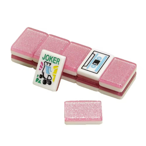 Modern Luxury Acrylic American Mahjong Set Foldable Eco-Friendly Portable <b>Entertainment</b> Gifts - Product Image 5