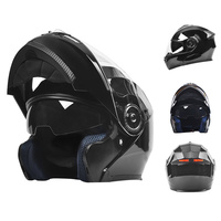 Casque de Moto Modulable Haute Qualité AD avec Double Visière en ABS, Design Rabattable, Vente Directe Usine