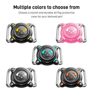 Étui de protection pliable étanche pour <span class=keywords><strong>chien</strong></span> et chat avec matériau PC pour bagages Airtags et vélo - Product Image 4