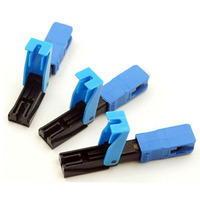 FTTH FTTB FTTX SC UPC Fast Fiber Optic Connector Tool Blue Testers & Tools Model Sc/upc Fast Connector