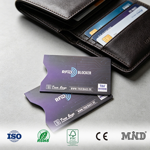 Funda Protectora para Tarjetas con Bloqueo RFID, Protección <span class=keywords><strong>de</strong></span> Datos, Antirrobo, Venta al Por Mayor - Product Image 1