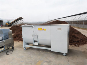 Automatic Mushroom Substrate Mixer Machine <b>Compost</b> Mixing Equipment for Mushroom <b>Bagging</b> Production Line Cultivation Farm - Product Image 1