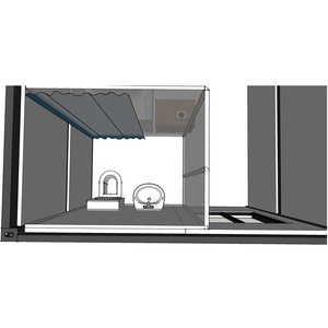 Casa Contenedor Modular Plegable <span class=keywords><strong>HYSUN</strong></span>, Casa Contenedor Prefabricada Plegable con Baño - Product Image 3