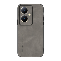 Étui de téléphone en cuir pour vivo Y02t couverture de téléphone arrière rigide à bordure souple pour vivo Y27 étui tactile en peau de mouton