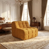 Fauteuil inclinable simple moderne de luxe nordique, pliable et confortable, en tissu, pour salon et salle de cinéma, mobilier de maison
