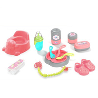 Nouveaux jouets pour enfants, poupées en vinyle de 14 pouces avec accessoires, biberon pour bébé qui boit et fait pipi, couches en papier, 12 sons Ic