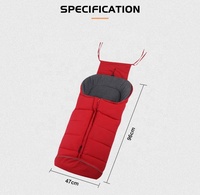 Gigoteuse pliable multifonctionnelle pour bébé, couverture portable, sac de couchage d'hiver pour poussette, sac de couchage pour enfants