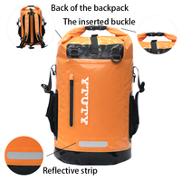 OEM/ODM Sac à dos étanche en PVC 15L 20L 30L 40L 500D pour randonnée, camping, natation, étanche