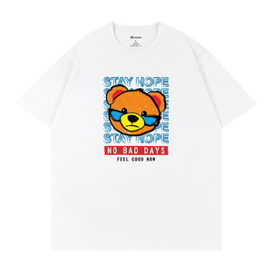 Camiseta Unisex Negra y Blanca de Algodón, Talla L, Transpirable, Diseño Simple, Ropa Informal - Product Image 5