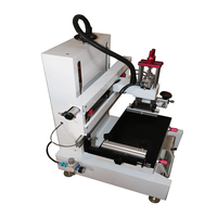 Máquina de serigrafía plana de escritorio de alta precisión, nueva impresora de papel de transferencia de calor de bajo costo para granja semiautomática usada
