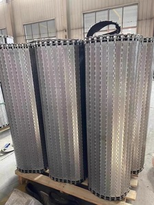 Nhà Máy Tùy Chỉnh Giá Thép Không Gỉ Chuỗi Tấm Vành Đai Kim Loại Lưới Vành Đai - Product Image 6