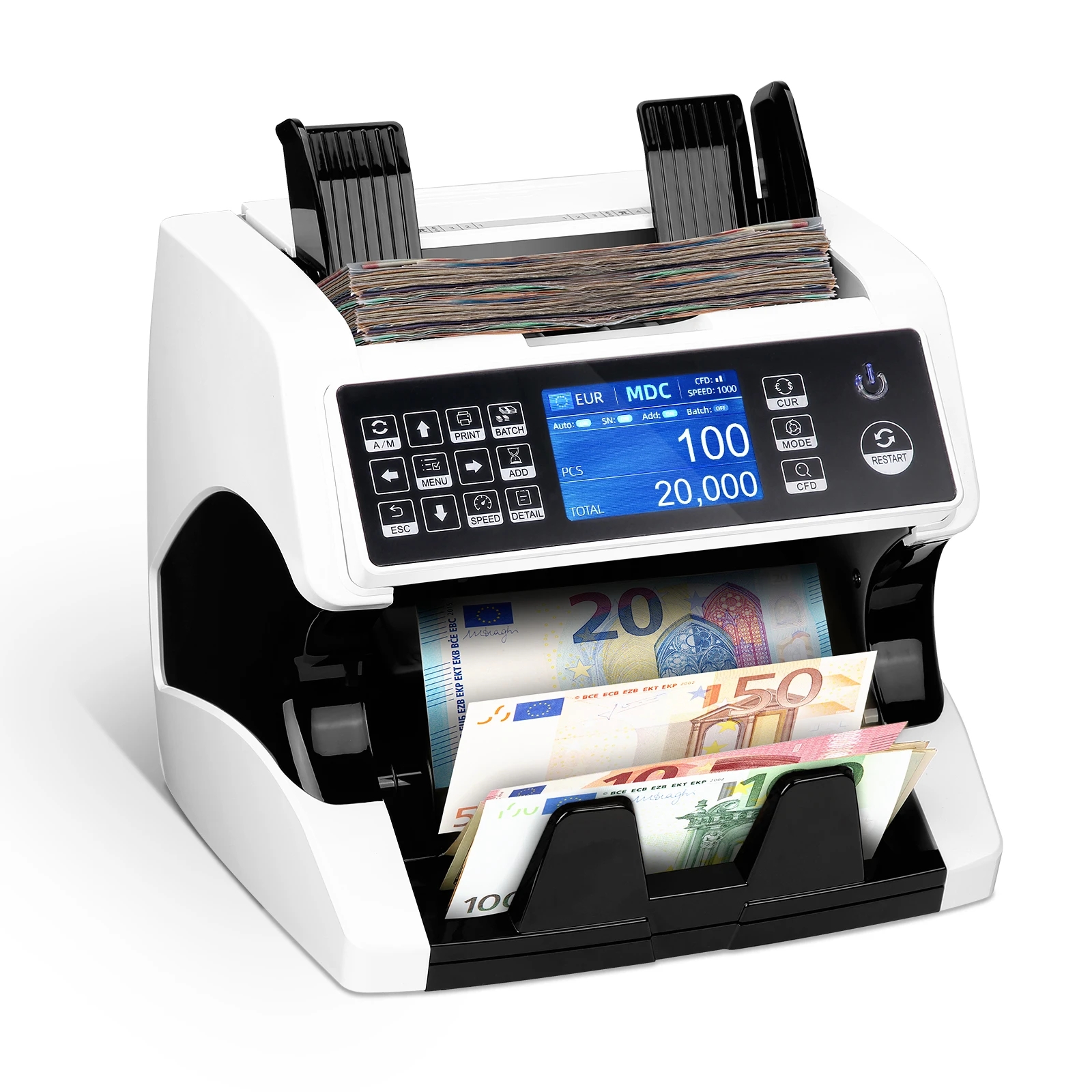 Mixed Bill Counter - High Speed Multi-Currency Counting