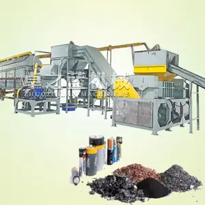 300 kg 500 Kg 1000 KG /h Lithium Electric Vehicle Cell Battery Crushing Recycling Machine Lithium Ion Battery Recycling Plant