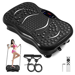 Machine de fitness à vibrations corporelles à haute fréquence pour usage domestique, <span class=keywords><strong>plateforme</strong></span> <span class=keywords><strong>vibrante</strong></span> <span class=keywords><strong>oscillante</strong></span> Crazy Fit, fabrication chinoise - Product Image 2