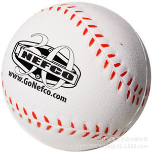 Pu Foam <b>Baseball</b> High Rebound Stress <b>Ball</b> For Promotional Gifts Adult Use Durable Plastic Sport Toy - Product Image 4