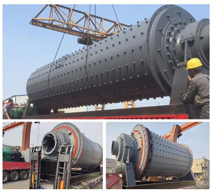 Bergbau-Kugelmühlenanlage, Trockene 900X3000 Kugelmühle Schleifmaschine für Golderz, Gips und Zementklinker - Product Image 2