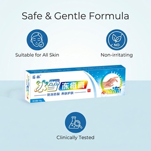 Crema Riparatrice <span class=keywords><strong>per</strong></span> Scottature, Crema Anti-screpolature <span class=keywords><strong>per</strong></span> Mani e Piedi, Lenisce la Pelle Arrossata e Pruriginosa, Balsamo Idratante 18g - Product Image 5
