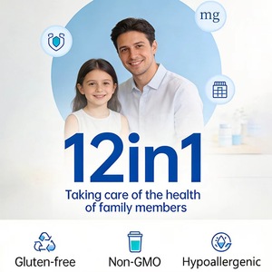 MOQ 100 piezas, cápsulas de magnesio complejo 12 en 1 con logotipo privado personalizado, 90 unidades, suplemento dietético para la recuperación de músculos y huesos, energía - Product Image 4