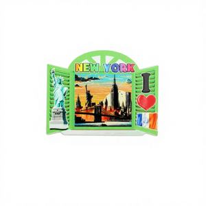 Imán de Nueva York 3,5 \ "X2.5 \" 288PCs 24DZ/CS Colección elegante de imanes de nevera - Product Image 1