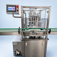 INBON 2026 Nouvelle machine de remplissage de bouteilles de 250 ml, remplisseuse automatique à piston pour liquides, lait, eau, jus, miel, crème, semi-automatique