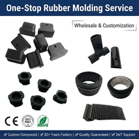 Pièces moulées en caoutchouc personnalisées durables EPDM NBR Silicone Service OEM ODM Composants en caoutchouc industriels de haute précision