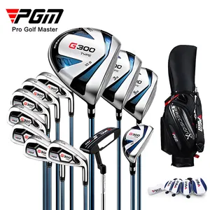 Pgm mtg025 conjunto completo personalizado, conjunto completo de clubes de golfe masculinos de china clubes de golfe