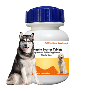 Suplemento Vitboo OEM para el Crecimiento Muscular de Mascotas, Perros, Aumenta la Proteína, Promueve el Desarrollo Muscular, Tabletas para Ganar Músculo - Product Image 1