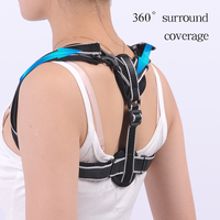 Correcteur de posture portable pour adulte avec bretelles respirantes et réglables, soutien dorsal efficace pour corriger la posture courbée
