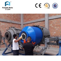 Réservoir d'eau en plastique Rotomold 3000L faisant la machine rotomoulage à feu ouvert