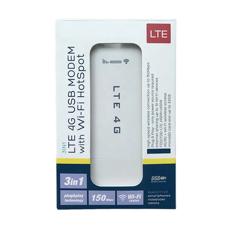 Großhandel Universal Use 4G Auto Wifi Sharing Gerät Mobiler Hotspot USB Net Dongle LTE Wifi Modems entsperrt