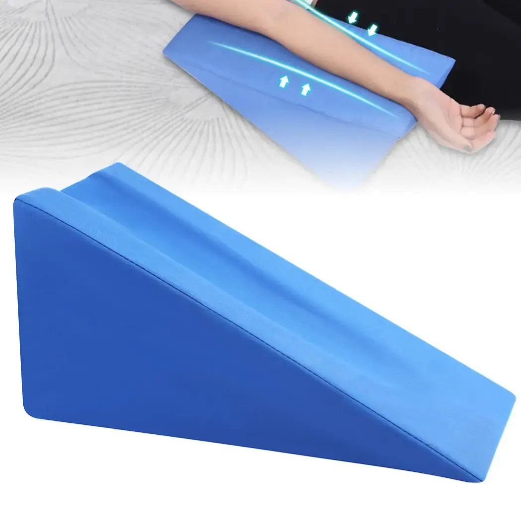 Removable Case Ergonomic Wedge Arm Elevation Pillow Support Arm Rest Soft Elevation Pillow For Sleeping Arm Leg Support