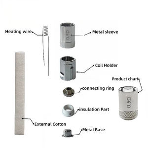 ملحقات معدنية من الفولاذ المقاوم للصدأ للمعدات الإلكترونية 0.5/1.0 أوم مجموعة كاملة من المكونات الأجهزة - Product Image 3