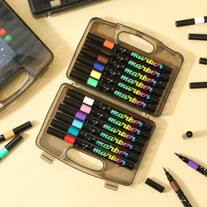 Glitter Art Markers 80 Colors Acrylic Opaque Drawing Pens For Kids And Adults Gift Box Packaging - Product Image 4