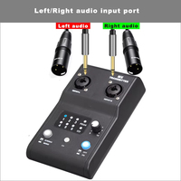 Sistema de Monitoreo Inalámbrico Intraural MX-M2 de 2.4GHz, Equipo Transmisor/Receptor de Sonido Estéreo/Mono Portátil para Músicos de Escenario
