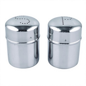 ชุดสแตนเลสเกลือและพริกไทย2ชิ้น - Product Image 1