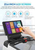 Caminadora Eléctrica Comercial Guangzhou Fitness con Motor AC de 7HP, Capacidad de 200KG, Pantalla Táctil TFT de 23.6''
