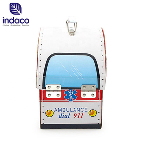 Valise de rangement pour jouets d'enfants en carton, motif Docteur innovant 2026, en forme d'ambulance, pour jeu de docteur - Product Image 6