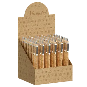 Souvenirs <span class=keywords><strong>bambou</strong></span> stylo à bille push <span class=keywords><strong>action</strong></span> personnalisé plein laser logo baril présentoir paquet - Product Image 2