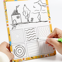 Puzzle en bois 3 en 1 pour enfants, exercices pour le cerveau gauche et droit, améliore les capacités pratiques, la réaction, jouet éducatif interactif